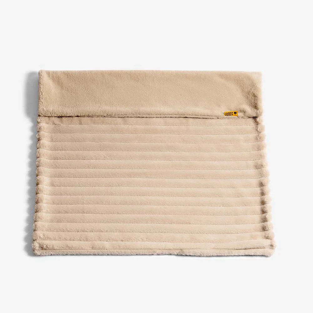 Coussin dorsal orthopédique en peluche mini style maison pour petits chiens - TinyNest