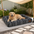 Panier pour chien en mousse à mémoire orthopédique toutes saisons - Funnyfuzzy SnugNest