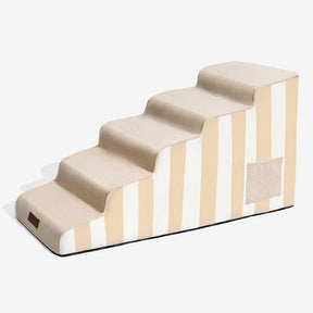 Escalier pour animaux antidérapant en éponge à rayures amovible - SafeStep