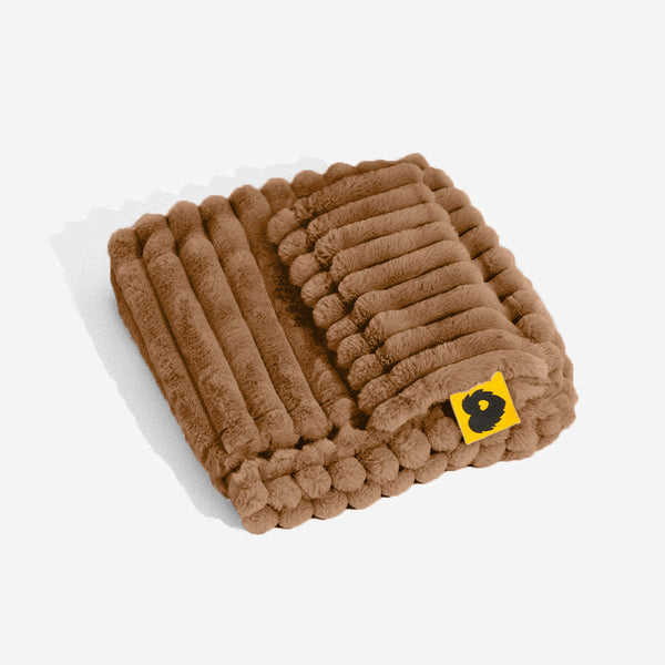 Couverture de lit - Grand oreiller orthopédique lavable et moelleux pour chien