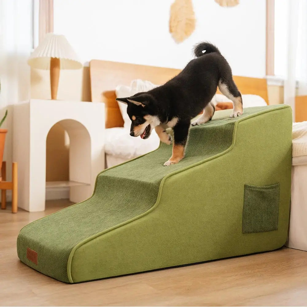 Escalier pour animaux en mousse extra large antidérapant amovible - SafeRamp