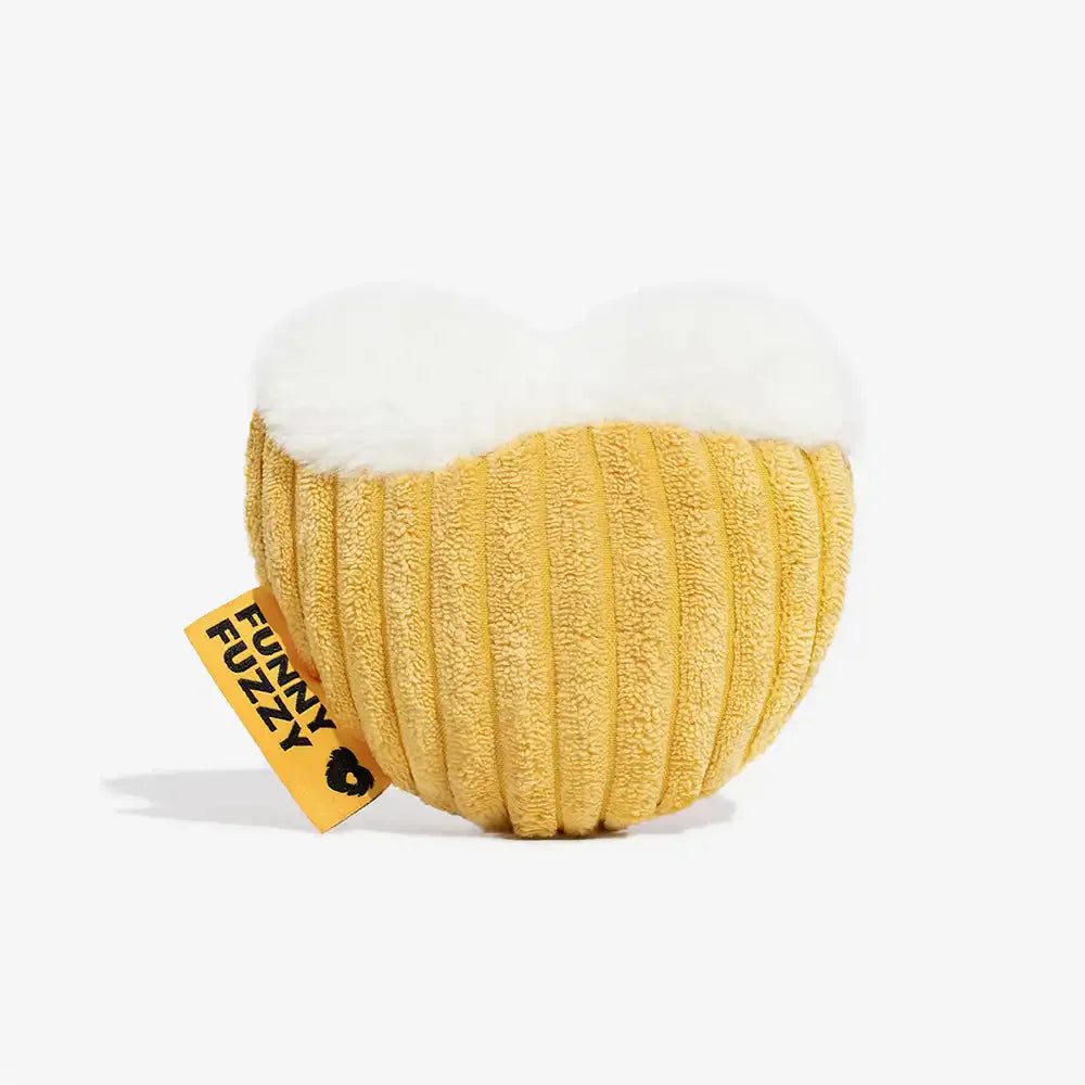 Jouet en peluche pour chien drôle et doux de la Saint-Sylvestre - Cheers Beer