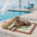 Tapis rafraichissant chien portable pour grand chiens et chat - Chill Nest