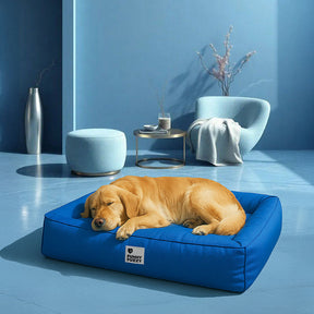 Lit orthopédique pour grand chien imperméable et soutien