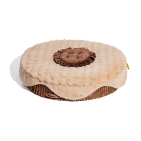Lit orthopédique en peluche détachable en forme de gâteau moelleux – DreamBake
