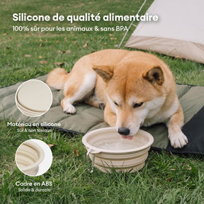 Bol en silicone pliable pour chien - Urban Roaming