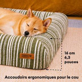 Panier pour chien en mousse à mémoire orthopédique toutes saisons - Funnyfuzzy SnugNest