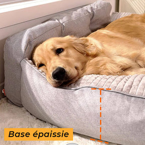 Lit-oreiller épais et lavable pour animaux convient pour toutes les saisons