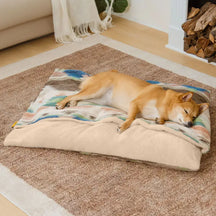Lit apaisant réversible pour chien style bohème toutes saisons - HugSack