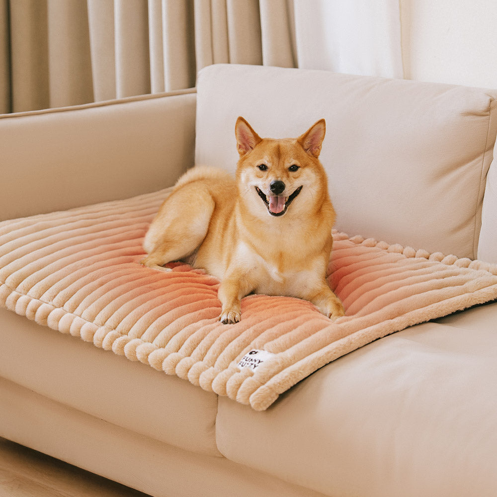 Tapis pour animaux en fausse fourrure de lapin lavable et chaud - ComfyEase