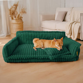 Lit canapé orthopédique doux lavable et moelleux pour chien - Rêve Douillet