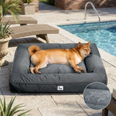 Lit orthopédique pour grand chien imperméable et soutien