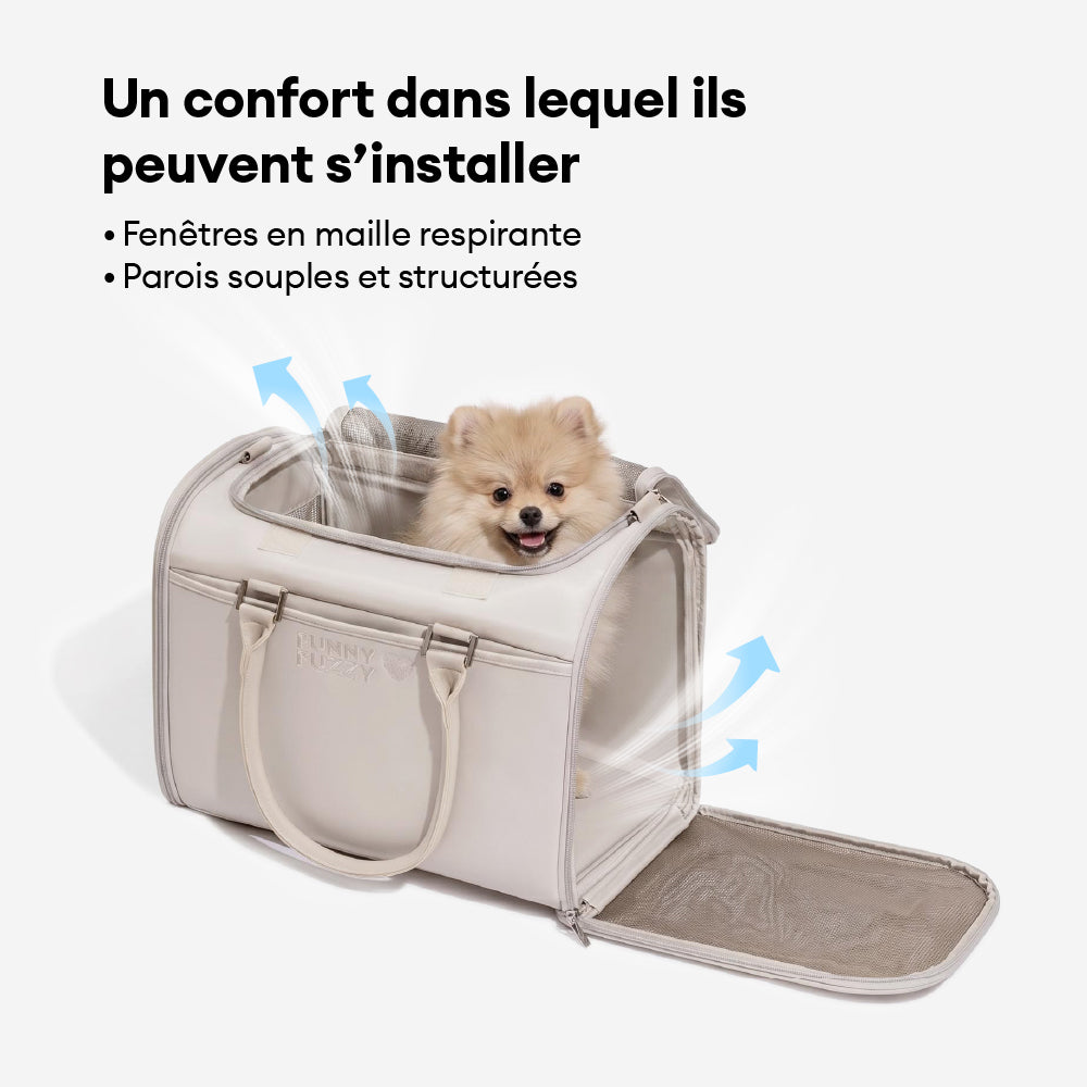 Transporteurs souples conformes aux règles des compagnies aériennes pour chiens et chat - Urban Roaming