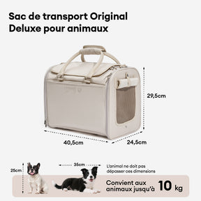 Transporteurs souples conformes aux règles des compagnies aériennes pour chiens et chat - Urban Roaming