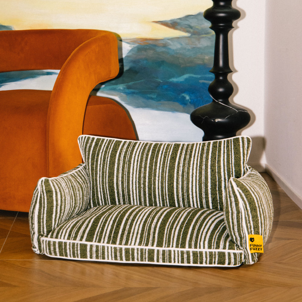 Lit pour chien orthopédique toutes saisons - Funnyfuzzy SnugNest