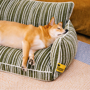 Lit pour chien orthopédique toutes saisons - Funnyfuzzy SnugNest