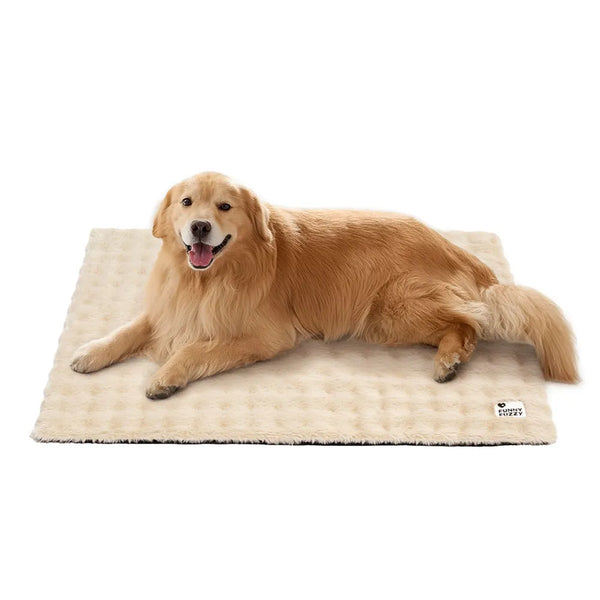 Tapis pour animaux de compagnie en peluche chaude, lavable et portable - ThermoPad