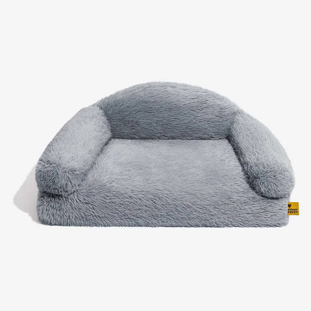 Canapé lit chien orthopédique mousse amovible chaude - FluffyHaven