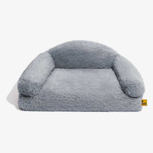 Canapé lit chien orthopédique mousse amovible chaude - FluffyHaven