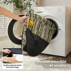 Lit pour chien orthopédique toutes saisons - Funnyfuzzy SnugNest