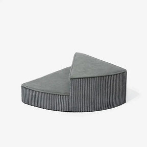 Escalier pour animaux en spirale amovible en velours côtelé confortable et amical pour les articulations - CreamyStep