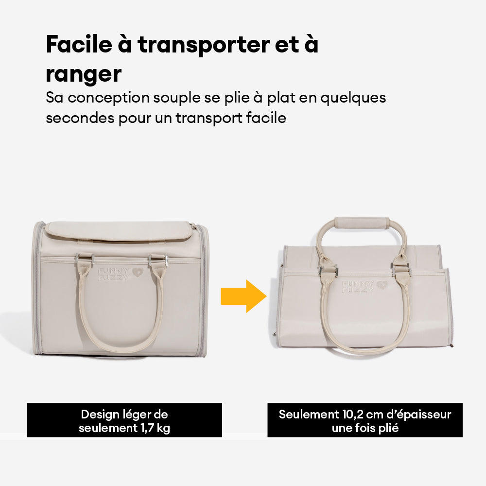 Transporteurs souples conformes aux règles des compagnies aériennes pour chiens et chat - Urban Roaming