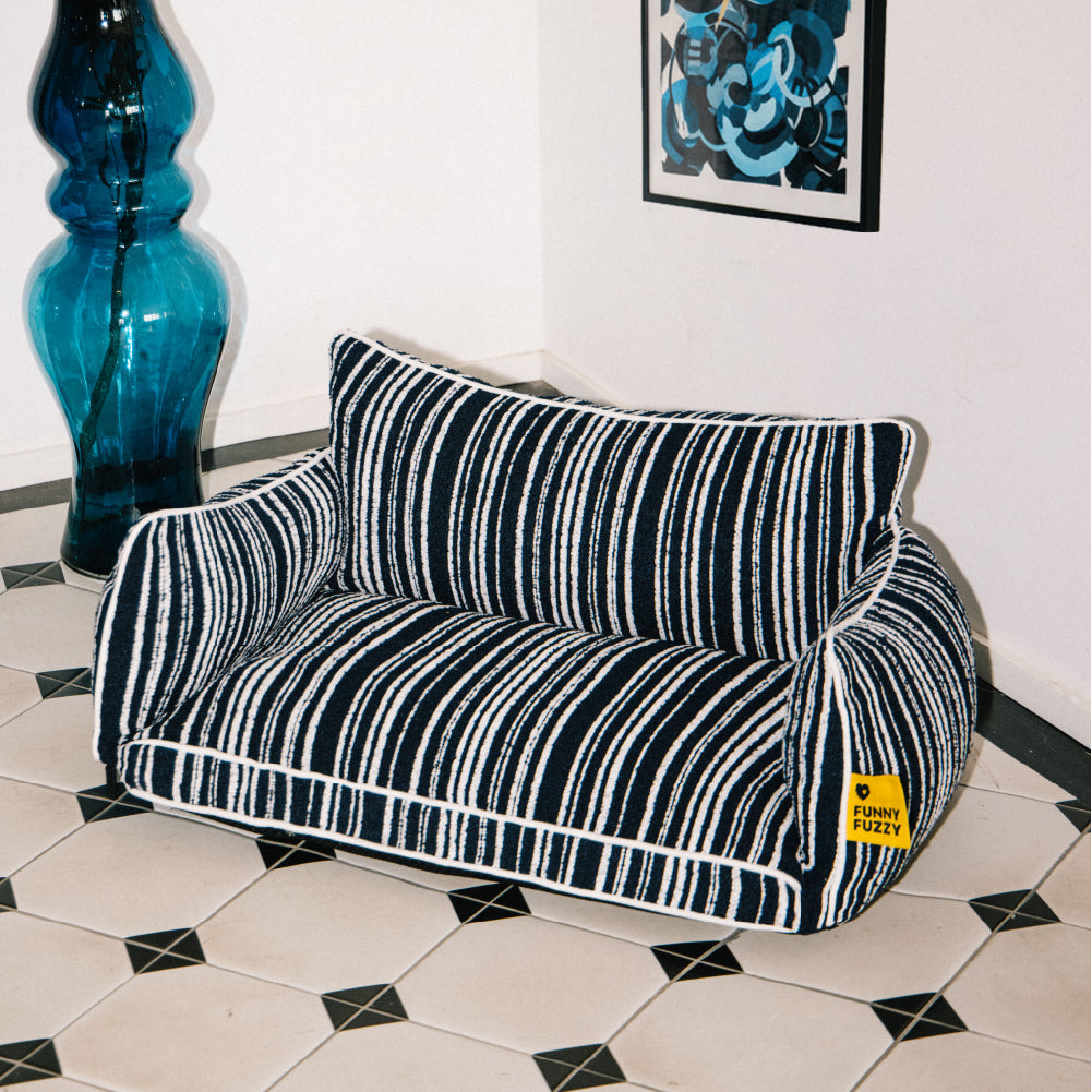 Lit pour chien orthopédique toutes saisons - Funnyfuzzy SnugNest