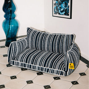 Lit pour chien orthopédique toutes saisons - Funnyfuzzy SnugNest