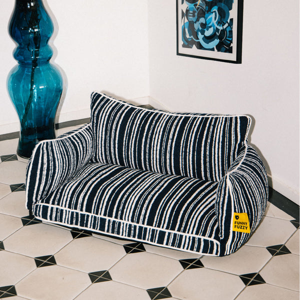 Lit pour chien orthopédique toutes saisons - Funnyfuzzy SnugNest