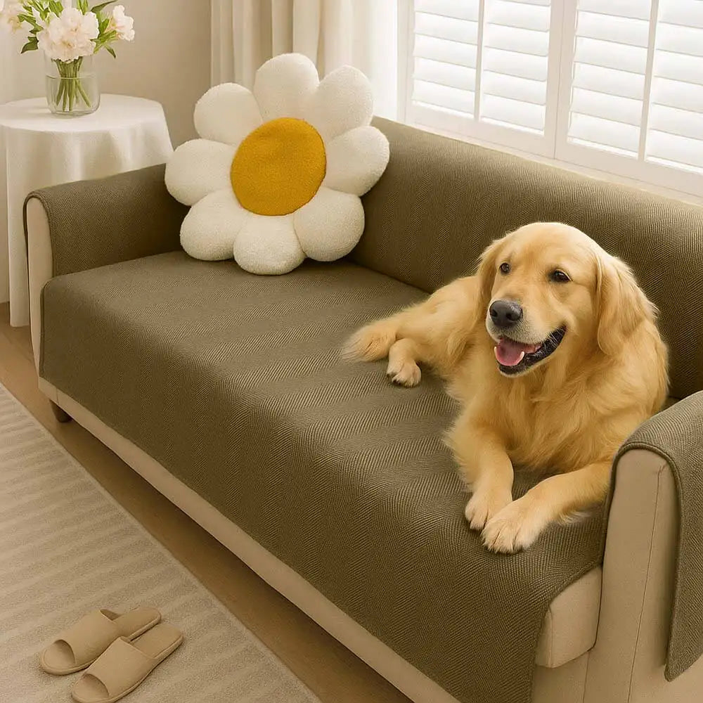 Housse de canapé imperméable et antidérapant : Housse de canapé pour animaux – Slipsafe