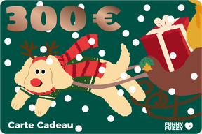 FunnyFuzzy Carte Cadeau-Joyeux Noël 2023