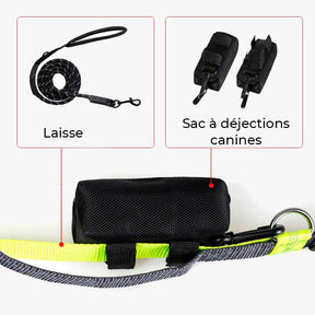 Poignée de sac à déjections pour chiens en tissu Oxford portable