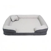 Canapé lit orthopédique rafraîchissant lavable pour grand chien