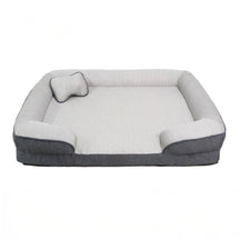 Canapé lit orthopédique rafraîchissant lavable pour grand chien