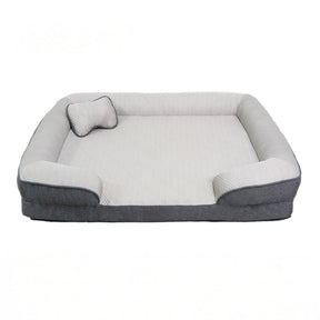 Canapé lit orthopédique rafraîchissant lavable pour grand chien