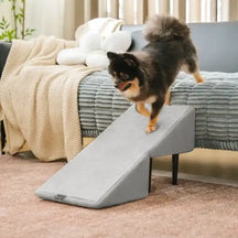 Rampe pour chien 2 en 1 en bois convertible avec marchepied pour la maison