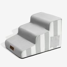 Escalier pour animaux antidérapant en éponge à rayures amovible - SafeStep