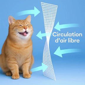 Sac de transport pour animaux à roulettes double couche spacieux pour plusieurs chats