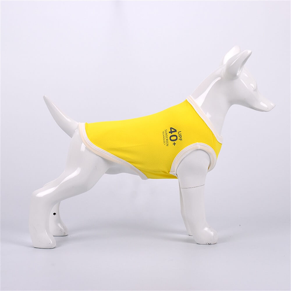 Veste Mince Respirante Anti-UV Multicolore pour Chien