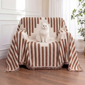 Jeté de canapé housse de fauteuil anti-rayures