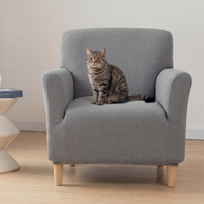 Housse de fauteuil, canapé extensible Protège Fauteuil en peluche douce déperlante multi-usage