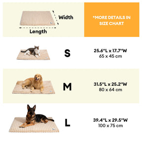 Tapis pour animaux en fausse fourrure de lapin lavable et chaud - ComfyEase