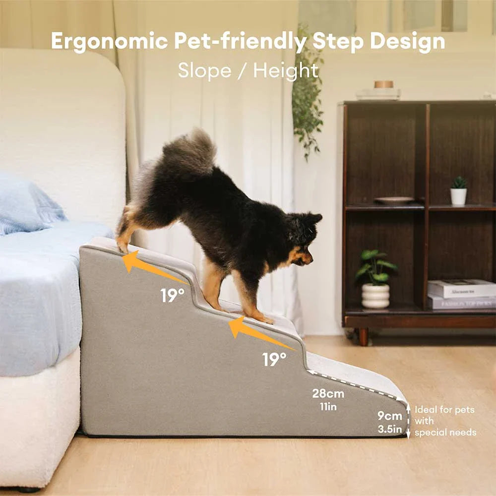 Escalier pour animaux en mousse extra large antidérapant amovible - SafeRamp