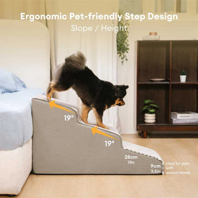Escalier pour animaux en mousse extra large antidérapant amovible - SafeRamp