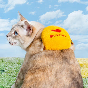 FUNNYFUZZY Sac à dos en peluche avec grelot pour chien - BarkPack