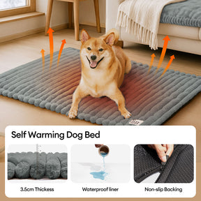 Tapis pour animaux en fausse fourrure de lapin lavable et chaud - ComfyEase