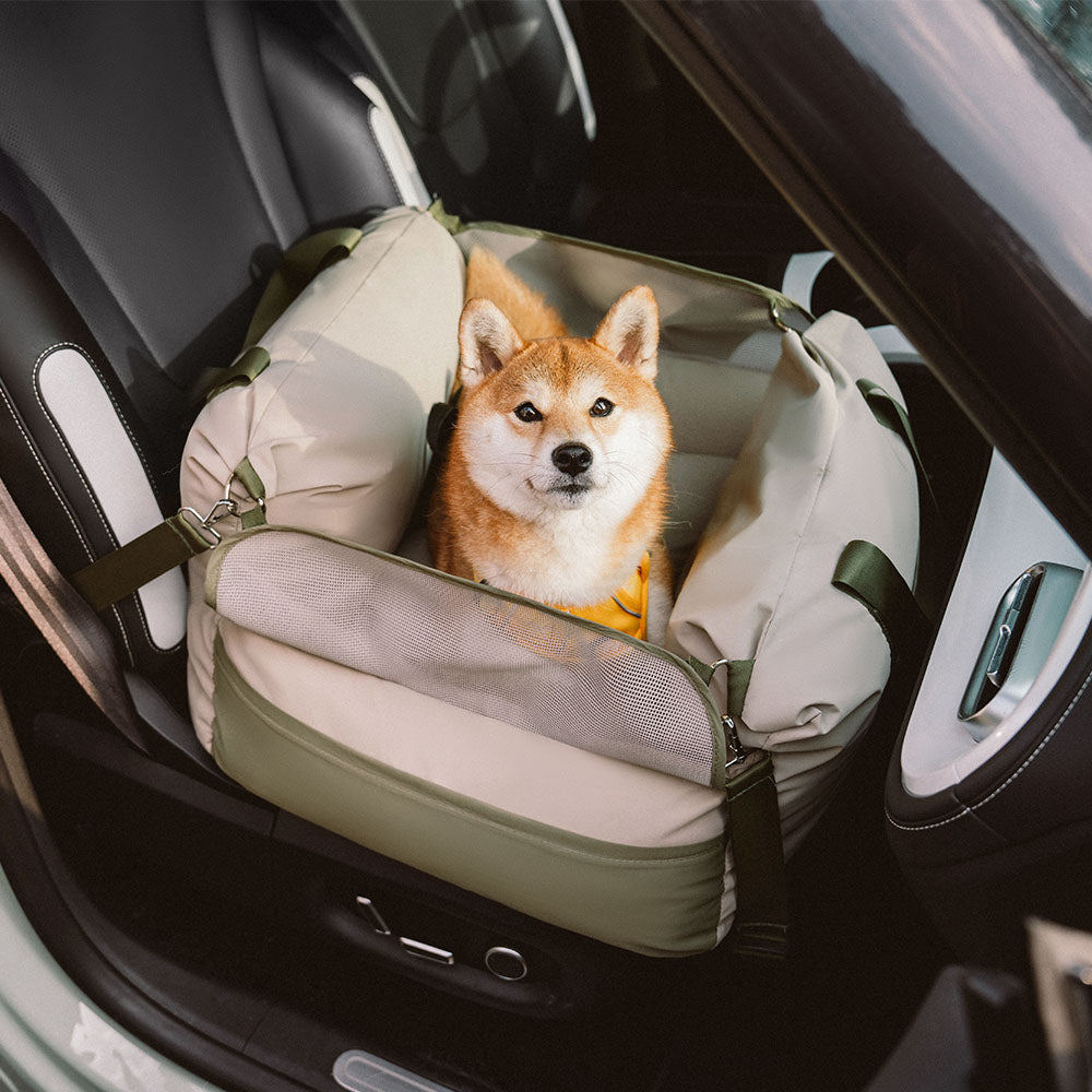 Siège d'auto pour chien imperméable et respirant - Pup Rover