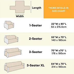 Housse résistante à l’eau douce pour meubles -Toujours Sec