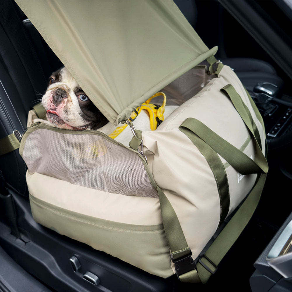 Siège d'auto pour chien imperméable et respirant - Pup Rover