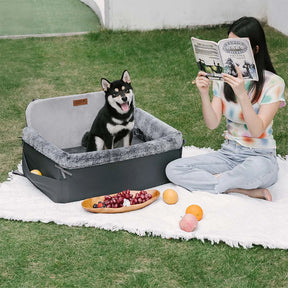 Literie de voiture pour chien avec coussin de sécurité tout au long de l'année - BaseCamp